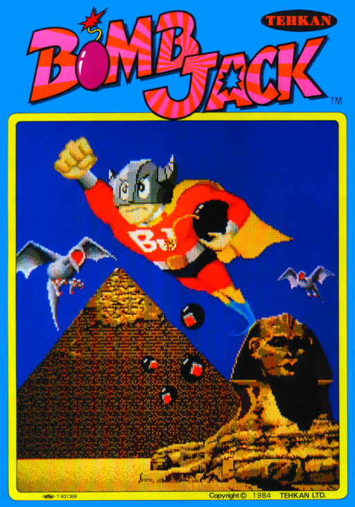Bomb Jack (set 1) Arcade Game Cover